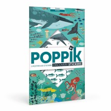 Stickerposter - Discovery 'Ozeane' von Poppik