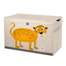 Spielzeugkiste Truhe 'Toy Chest' Leopard von 3 Sprouts