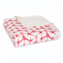 aden+anais - Kuscheldecke Silky Soft Dream Blanket 'Berry Shibori'