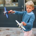 Spielzeug Flugzeug 'Jet Plane' blau