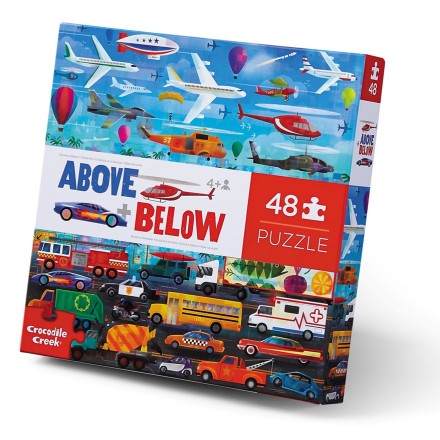 Puzzle Above & Below 'Verkehr' 48 Teile
