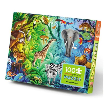 Puzzle Holographic 'Jungle Paradise' 100 Teile