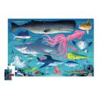Puzzle 'Shark Reef' mit Blechdose 50 Teile