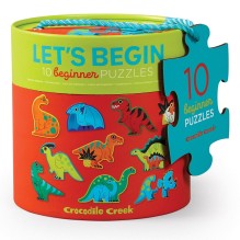 Crocodile Creek - Puzzles 'Let's Begin' Dinos