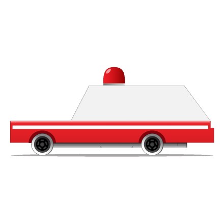 Holz Spielzeugauto Candycar 'Ambulance'