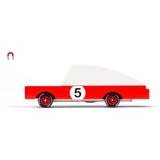 Holz Spielzeugauto Candycar 'Red Racer 5' von Candylab Toys
