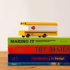 Holz Spielzeugauto Candycar 'School Bus'
