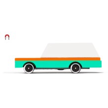 Candylab Toys - Holz Spielzeugauto Candycar 'Teal Wagon'