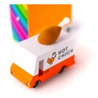 Holz Spielzeugauto Candyvan 'Hot Chick Van'