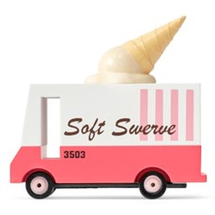 Holz Spielzeugauto Candyvan 'Ice Cream Van'