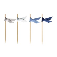 Delight Department - Party Sticks DIY 'Ribbon' blau