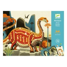 DIY-Bastelset Metallic-Mosaik 'Dinosaurier' von Djeco