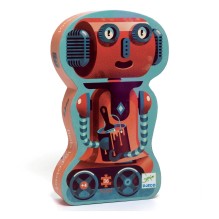Djeco - Puzzle 'Bob der Roboter' 36 Teile