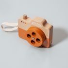 Holzspielzeug  Kamera orange