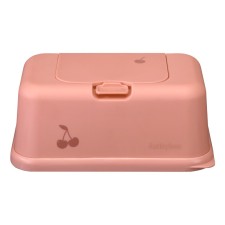 Feuchttücherbox Funkybox 'Cherry' Kirschen Peachy Pink von Funkybox