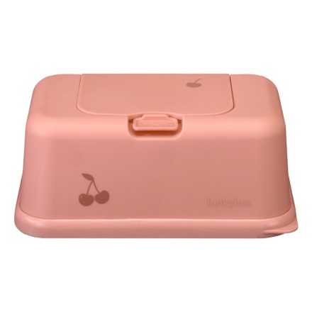 Feuchttücherbox Funkybox 'Cherry' Kirschen Peachy Pink