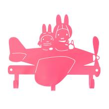 global affairs - Kleiderhaken 'Miffy Airplane' pink