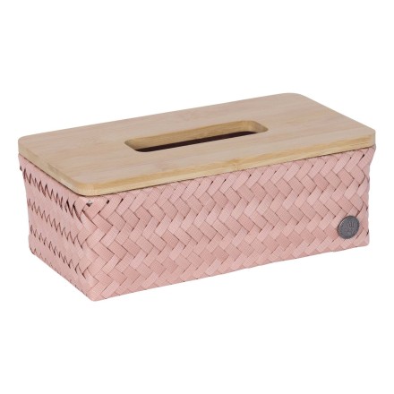 Taschentücher Box 'Top Fit' copper blush mit Bambusdeckel