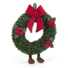 Kuschel Adventskranz 'Amuseable Berry Wreath' klein von Jellycat