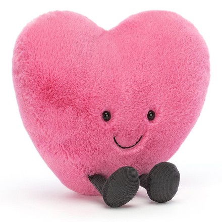 Kuschel Herz Amuseable Hot Pink Heart Large