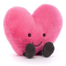 Kuschel Herz Amuseable Hot Pink Heart von Jellycat
