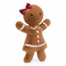 Kuschel Lebkuchenmädchen 'Jolly Gingerbread Ruby' groß von Jellycat