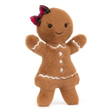 Kuschel Lebkuchenmädchen 'Jolly Gingerbread Ruby' klein 19 cm von Jellycat