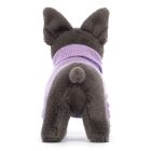 Kuscheltier Französische Bulldogge 'Sweater French Bulldog Purple'