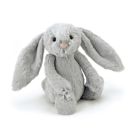 Kuscheltier Hase 'Bashful Bunny' grau 18cm