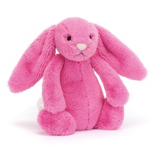 Kuscheltier Hase 'Bashful Hot Pink Bunny' 18 cm von Jellycat