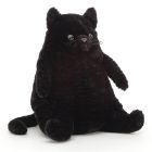 Kuscheltier Katze schwarz 'Amore Cat Black'