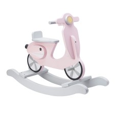 Schaukel-Scooter rosa weiß von Kids Concept