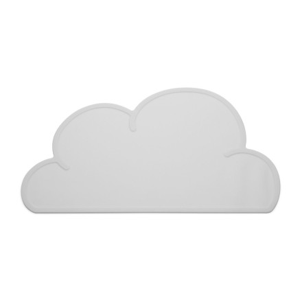 Platzset / Tischset 'Wolke' Grau aus Silikon