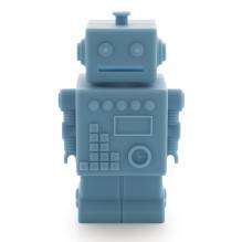KG Design - Spardose Roboter 'Mr Robert' blau