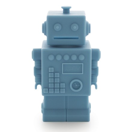 Spardose Roboter 'Mr Robert' blau