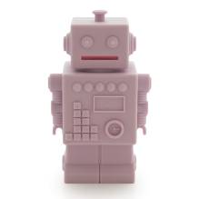 KG Design - Spardose Roboter 'Mr Robert' rosa