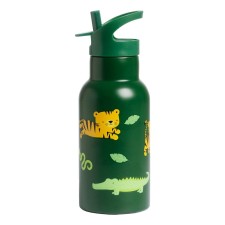 Edelstahl Trinkflasche 'Dschungel Tiger' von A Little Lovely Company