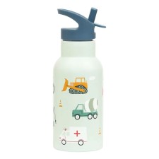 Edelstahl Trinkflasche 'Fahrzeuge' von A Little Lovely Company