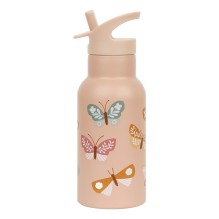A Little Lovely Company - Edelstahl Trinkflasche 'Schmetterlinge'