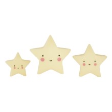 A Little Lovely Company - Figuren Minis 'Stars' Sterne gelb
