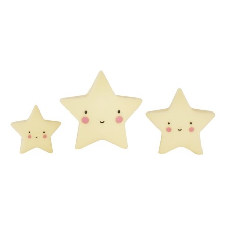 Figuren Minis 'Stars' Sterne gelb