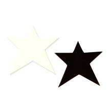 A Little Lovely Company - Kleiderhaken 'Stars' Sterne schwarz & weiß