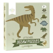 A Little Lovely Company - Puzzle 'Dinosaurier' 5er-Set