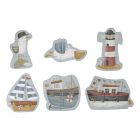 6 in 1 Formen Puzzles 'Sailors Bay'