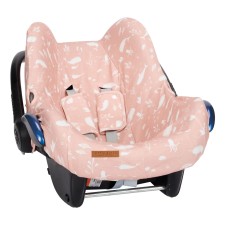 Babyschalen Bezug - Ocean Pink von Little Dutch
