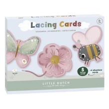 Little Dutch - Fädelkarten 'Flowers & Butterflies'