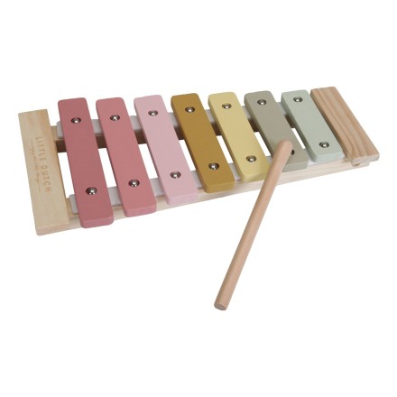 Holz Xylophon Pink