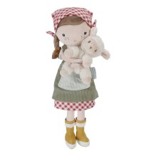 Little Dutch - Kuschelpuppe Farmer Rosa mit Schaf 35 cm
