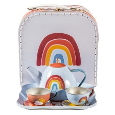 Tee-Set 'Rainbow' im Köfferchen von Little Dutch