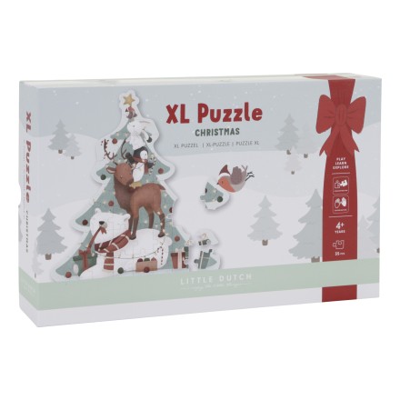 XL Weihnachtspuzzle 'Christmas' 35-teilig